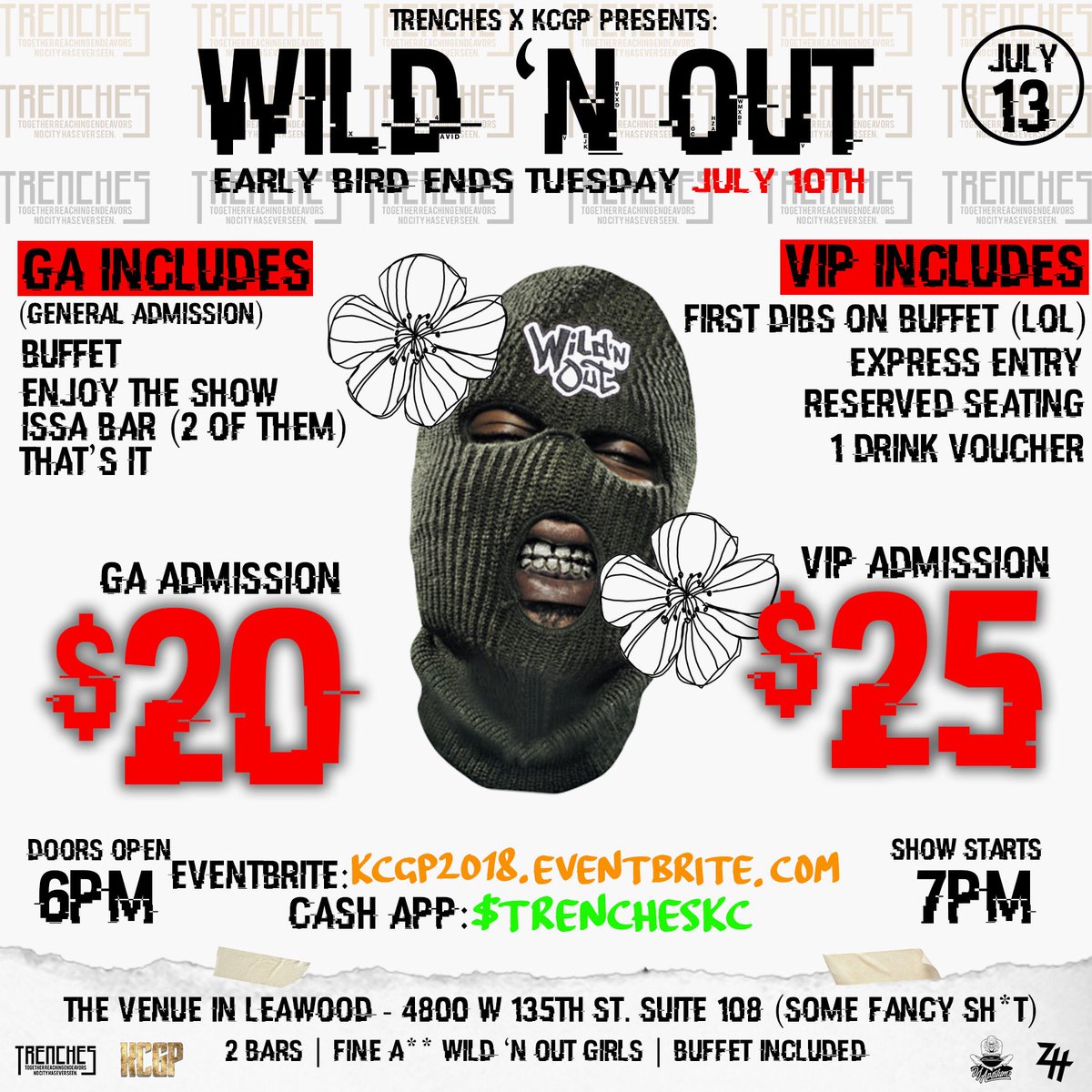 I’ll be performing live at the Wild ‘n Out event for this year’s #KCGP . This Friday. Luv ta @Glenn_Body &amp; <a href="/Ace_of_Klubz/">yo favorite host</a> .