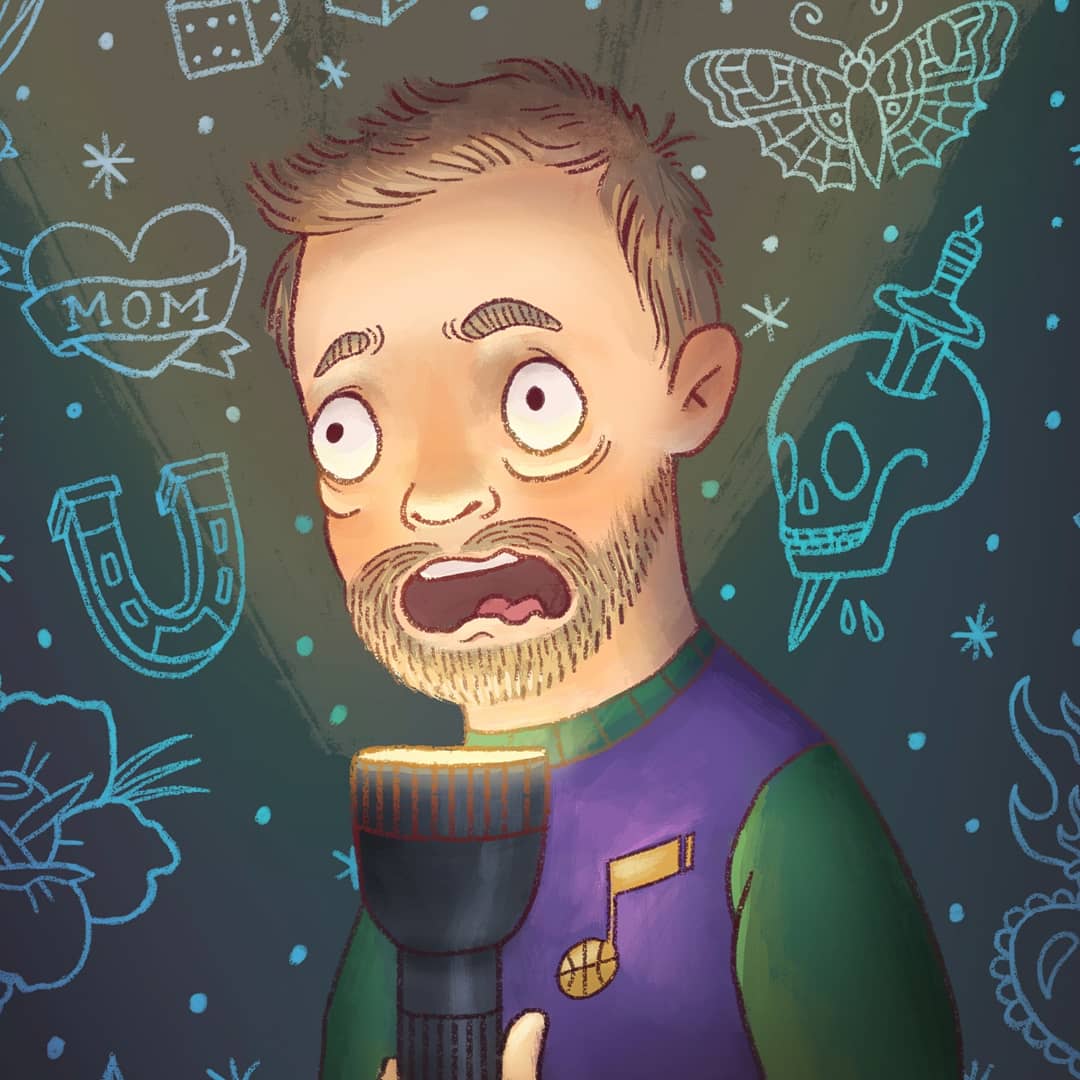ashdrawsweird's tweet photo. I got to do a fun illustration for the July tattoo issue of @slugmag ! You can find this silly drawing in Mike Brown's tattoo horror stories article - go give it a read!
#art #artist #illustrator #illustration #draw #slugmag
#slugmagazine #digitalart #cartoon #utahjazz https://t.co/YVMTm1t28Q