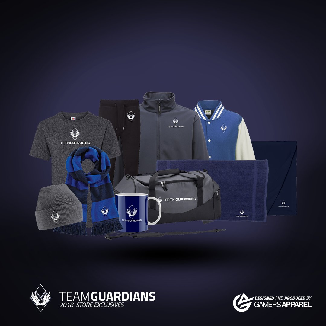 Team Guardians has a new store!
In cooperation with our partner <a href="/GamersApparel/">Gamers Apparel</a>, we can now call our new store for merchandise, jerseys and more, officially open!
Visit the store at gamersapparel.co.uk/store/teamguar…
<a href="/InstantGamingDE/">Instant Gaming</a> <a href="/HostingCoreDE/">HostingCore</a> <a href="/roxxgames/">ROXX</a> 

#CSGO #guardax #eSports #merch