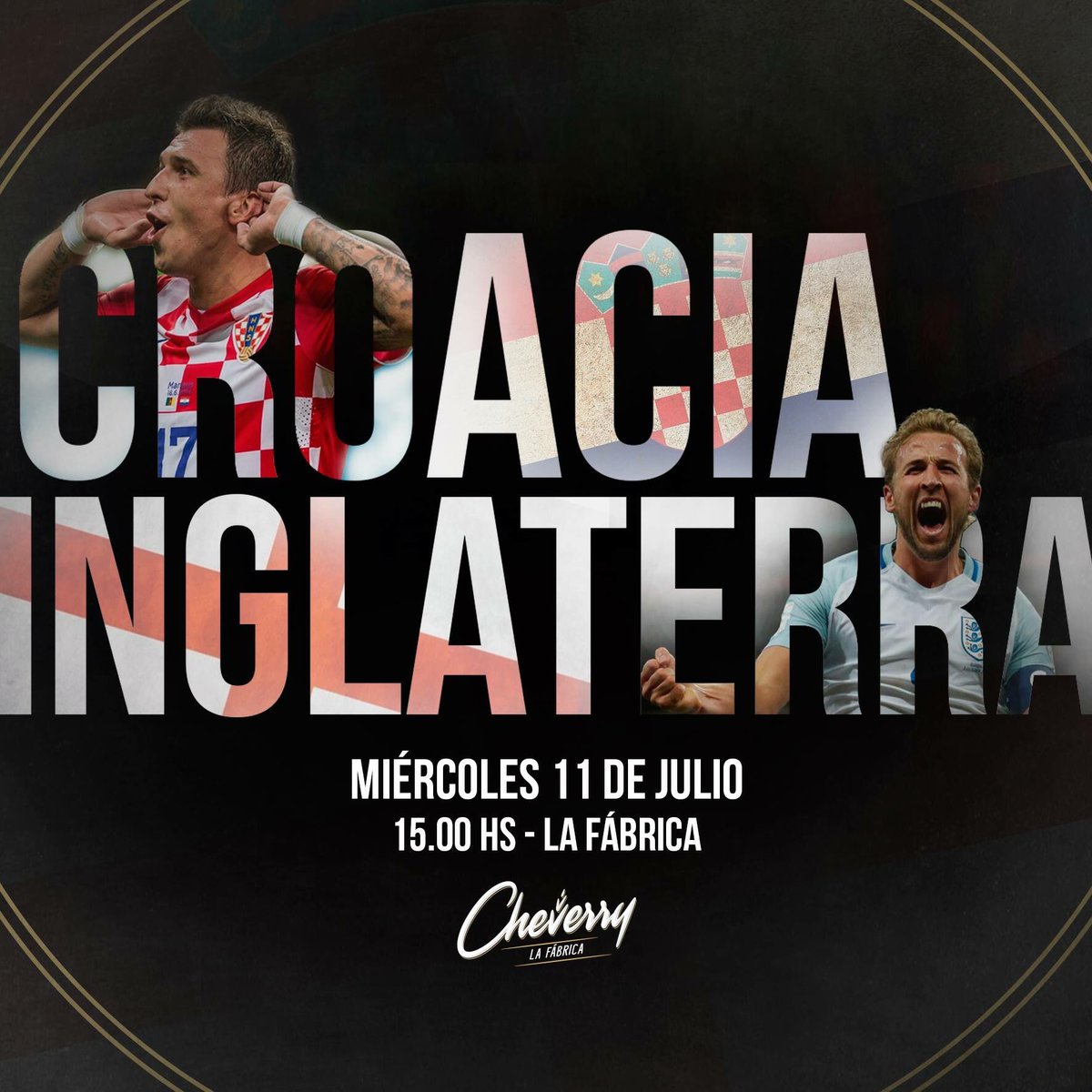 Semifinales de Rusia 2018 en #LaFábrica!
Croacia vs. Inglaterra! 🇭🇷 - 🏴󠁧󠁢󠁥󠁮󠁧󠁿

Te esperamos en Libertad 6050 para disfrutar de una buena Cerveza Artesanal!

· Happy Hour hasta las 19hs! · 🍻
