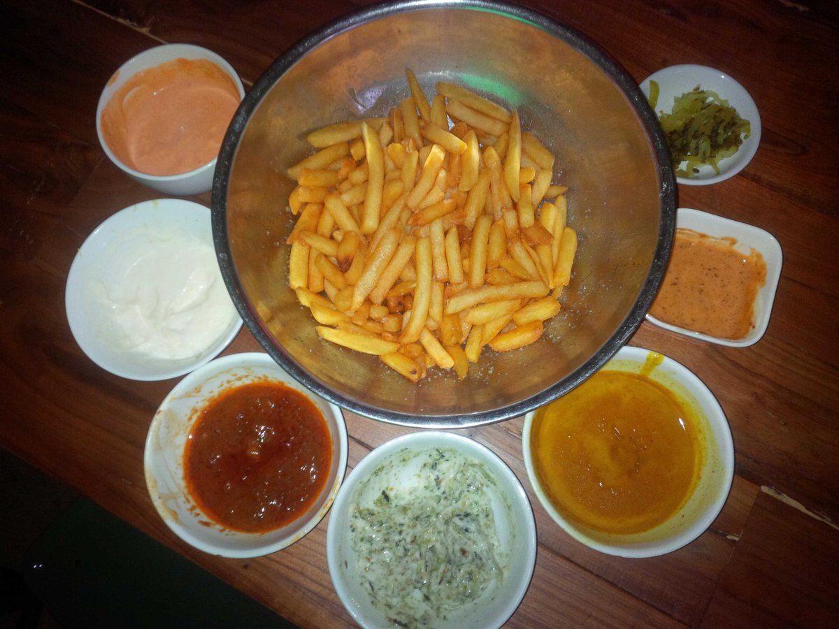 Frechfries or belgianfrite? U be the judge :P #worldcup #frabel $5 cash pint <a href="/bangsuebar/">Bang Sue</a> for remaining games!