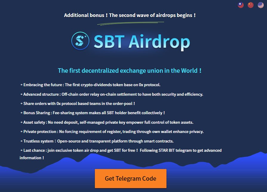 Airdropalertcom's tweet photo. STARBIT AIRDROP 📢-⭐⭐⭐⭐⭐5/5 stars-💰~$10 + referral
🔹Second wave of airdrop started 😍
🔹Decentralized Exchange in Asia
🔹100 SBT free for joining
🔹Refer friends to earn 20 SBT per referral
Claim airdrop https://t.co/ja7b6jMQTq 🚀
#StarBit #crypto #airdrop #airdropalert https://t.co/OfTXKDl7Ew