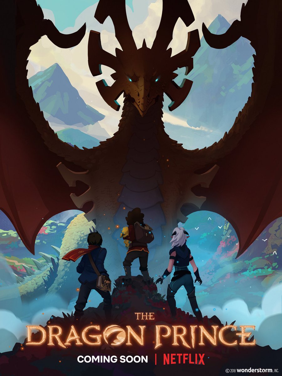 Netflix анонсировал фэнтезийный мультсериал The Dragon Prince от создателей «Легенды об Аанге» и Uncharted