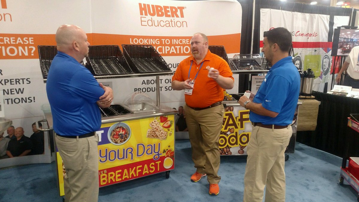 ISringleader's tweet photo. Hubert is at SNA - Vegas! Come visit us at Booth 1683 and talk about  participation and share-table concepts! #hubert_company #ANC18 https://t.co/MvNzOCd8P4