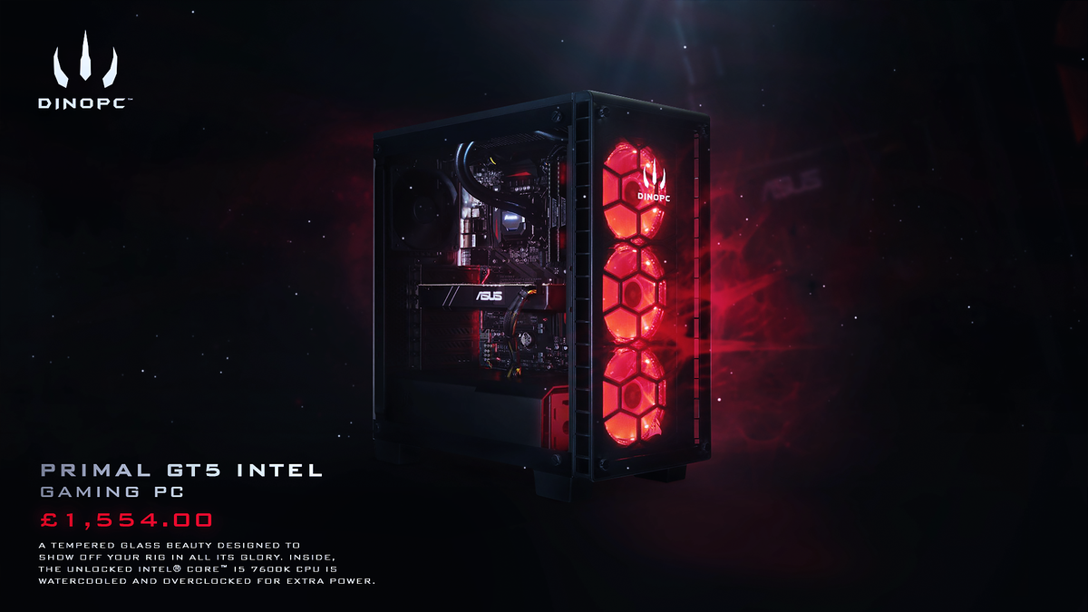 on Twitter: "Primal GT5 Intel Gaming PC @dinopcuk BUY NOW: https://t.co/XbU5JYKRS6 Order graphics work now https://t.co/okKzSBEs5D https://t.co/GfdPjSBtxI" / Twitter