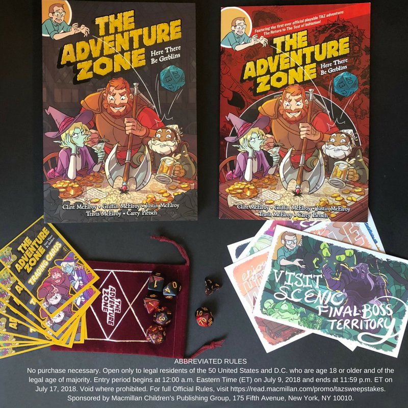 The Adventure Zone on Twitter "To celebrate the release of