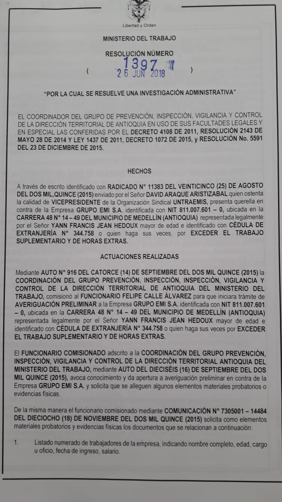 UNTRAEMIS NACIONAL tweet media