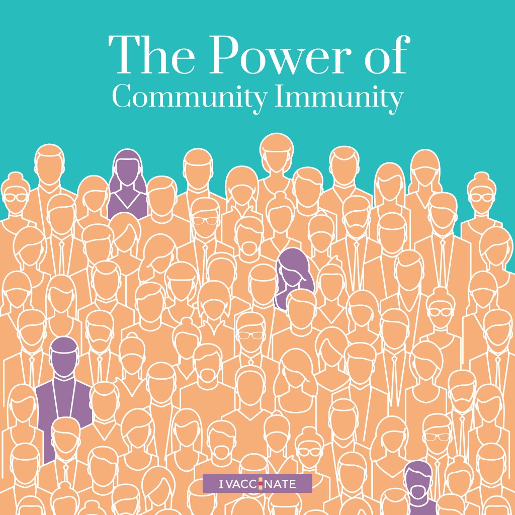 I Vaccinate on Twitter: "When 90–95 percent of a community is vaccinated, it's nearly impossible for a vaccine-preventable disease to spread. 💪👏 Join our community to learn more about vaccinations.… https://t.co/IrGVq9wdF0"
