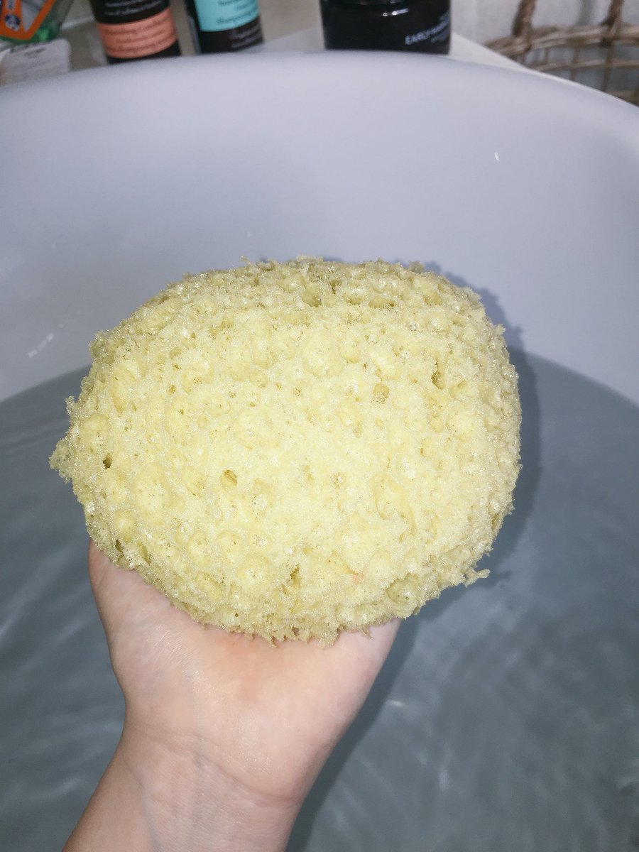 selfloveangel's tweet photo. A sponge from the range to play with or wash your body with while in the bath 🛁 https://t.co/LydHtdjOrC
