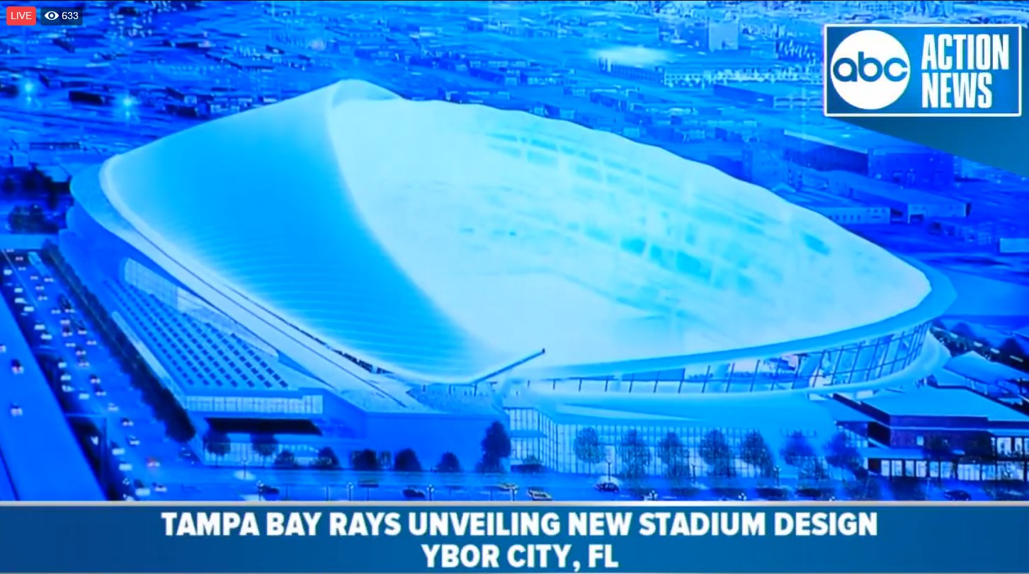 Tampa Bay Rays unveil new stadium plans, renderings