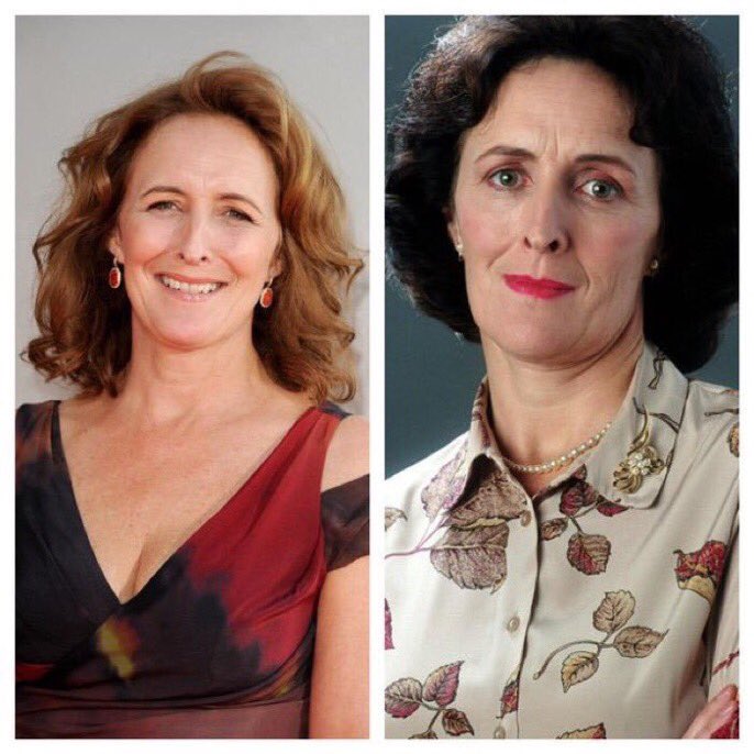July 10: Happy Birthday, Fiona Shaw! She played Aunt Petunia Dursley in the Harry Potter films. 