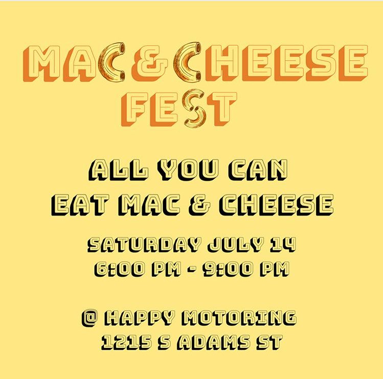 The TallyMacShack (@tallymacshack) on Twitter photo Event #2
☝️ Since it’s National Mac &🧀 Day please believe we are giving you every chance to get out and have your Mac. You can catch us <a href="/HMTLH/">Happy Motoring</a> where we along with <a href="/MadisonSocial/">Madison Social</a> , <a href="/TownshipTLH/">Township Tallahassee</a> and <a href="/socialcatering/">American Horsdoeuvre</a> will be providing you variety of all you can eat Mac and Cheese! Event #2
☝️ Since it’s National Mac &🧀 Day please believe we are giving you every chance to get out and have your Mac. You can catch us <a href="/HMTLH/">Happy Motoring</a> where we along with <a href="/MadisonSocial/">Madison Social</a> , <a href="/TownshipTLH/">Township Tallahassee</a> and <a href="/socialcatering/">American Horsdoeuvre</a> will be providing you variety of all you can eat Mac and Cheese!