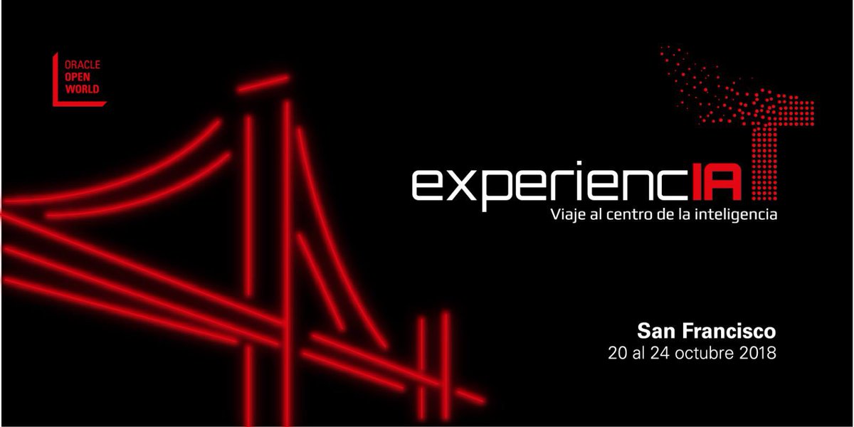 Hoy comparto experiencIA-T: el primer programa diseñado para directivas sobre Inteligencia Artificial . Nos vemos en San Francisco el 20-24 de Octubre