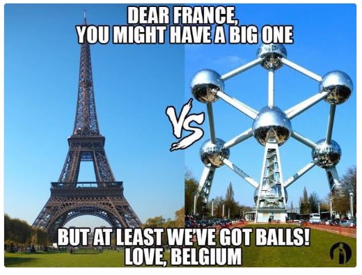 Attila_GER's tweet photo. #TousEnsemble ! #TeamInternship and the VCI Brussels office
are already preparing mentally for the #FRABEL game tonight ⚽️
Who do you think will win? Of course we’re keeping fingers crossed for
#Belgium! #allezlesdiables https://t.co/8cc36aNr7s
