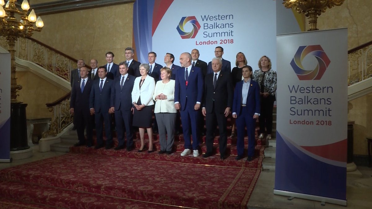 @ediramaal is once again unique (again in white running shoes) this time in London for #WB6inLondon #WBSummitLondon