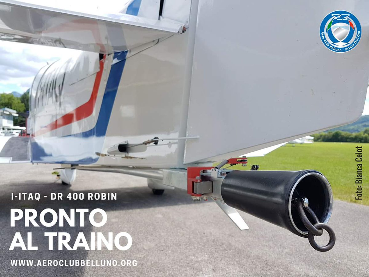 aeroclubbelluno's tweet image. Hai mai pensato di diventare trainatore?

Se possiedi la licenza PPL diventa socio del Club e frequenta il corso per l'abilitazione al traino alianti!

Potrai pilotare il Robin DR-400.

#traino  #robinDR400 #alianti #IITAQ