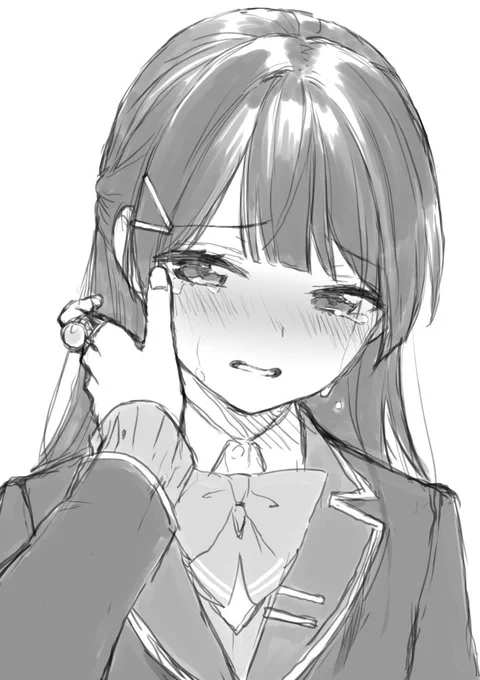 ヘアピン忘れたのでこっそり上げなおす… 