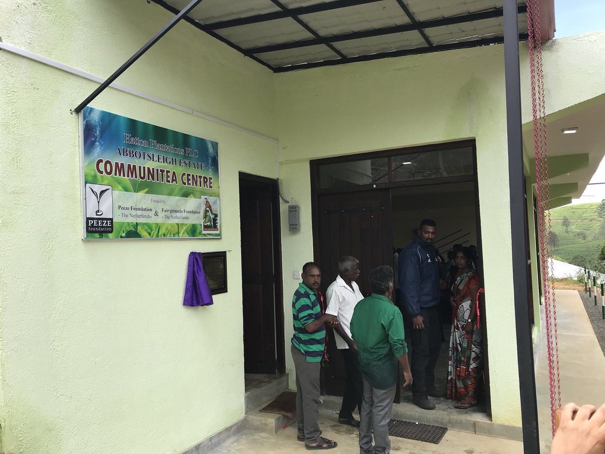New #Foundation project finalized. Check opening ceremony of #community centre via bit.ly/2ND7SWp