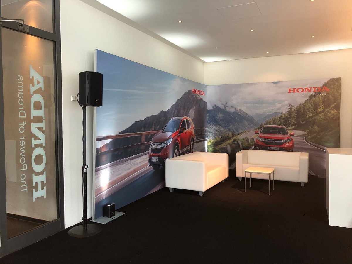 formatgraphics's tweet image. Event branding &amp;amp; dye sublimated fabric display graphics supplied for our client “Flipped out creative”. Installation took place in Kitzbühel, Austria last weekend. Pukka job!