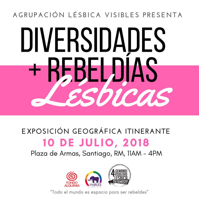 JaviDeLaVida's tweet photo. Las Compañeras de @visiblevisibles están montando esta tremenda actividad, cuando? Ahora en plaza de Armas!! Si anda por ahí, peguese una vuelta... #SemanaDeLaVisibilidadLésbica https://t.co/ZuMVJmJACe