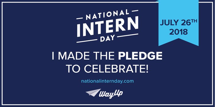 CA_Careers's tweet photo. We are joining our friends at @WayUp and made the pledge to celebrate our interns on July 26th! #NationalInternDay > https://t.co/riJXB7SAMa #LifeAtCA https://t.co/e7hQswW5AB