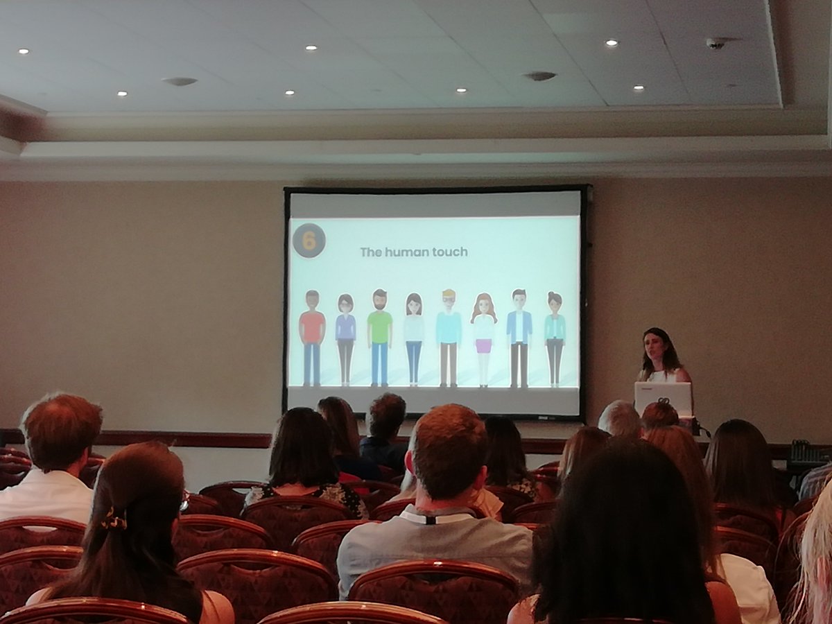 ISE_research's tweet photo. As recruiters increasingly use online tools, we have to make sure we don't lose the human touch.. @AllenOvery @DebutCareers #ISERec18 https://t.co/OZkJrOhVts