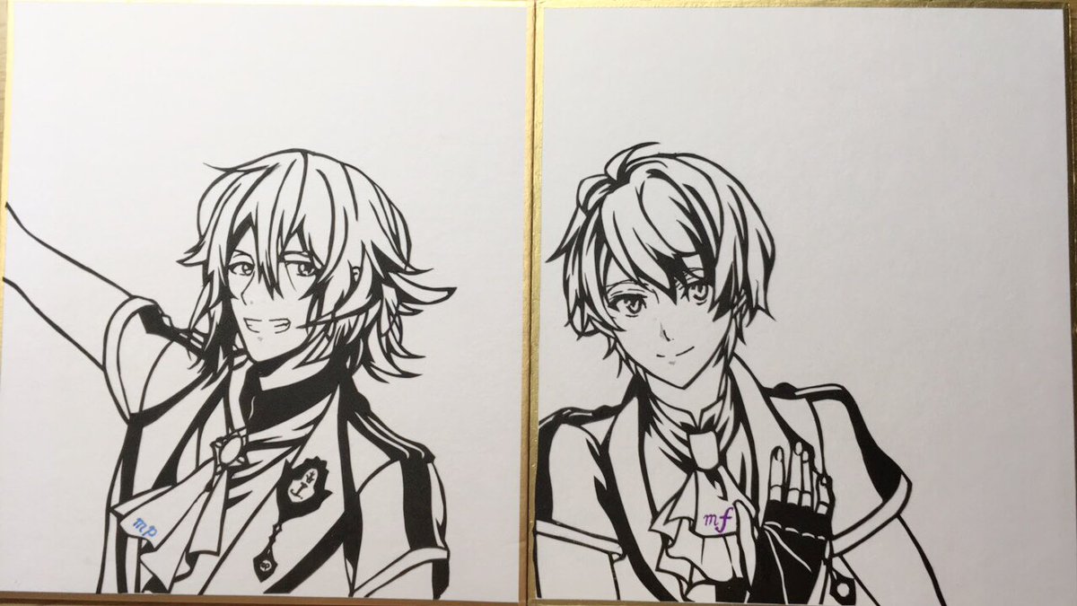 O Xrhsths Aya 切り絵垢 Sto Twitter アイドリッシュセブンの1stライブに行ってきました それの記念で作った切り絵 ほんとはナギくんも作ったけどあげちゃったので写真ないです 笑 でも結構かっこよくできた 時間あれば全員分作りたいなっ アイドリッシュ