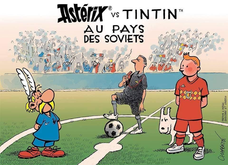 VelinaNiun's tweet photo. #FranceBelgique Bon match ;) https://t.co/JPg5Xbz4GA