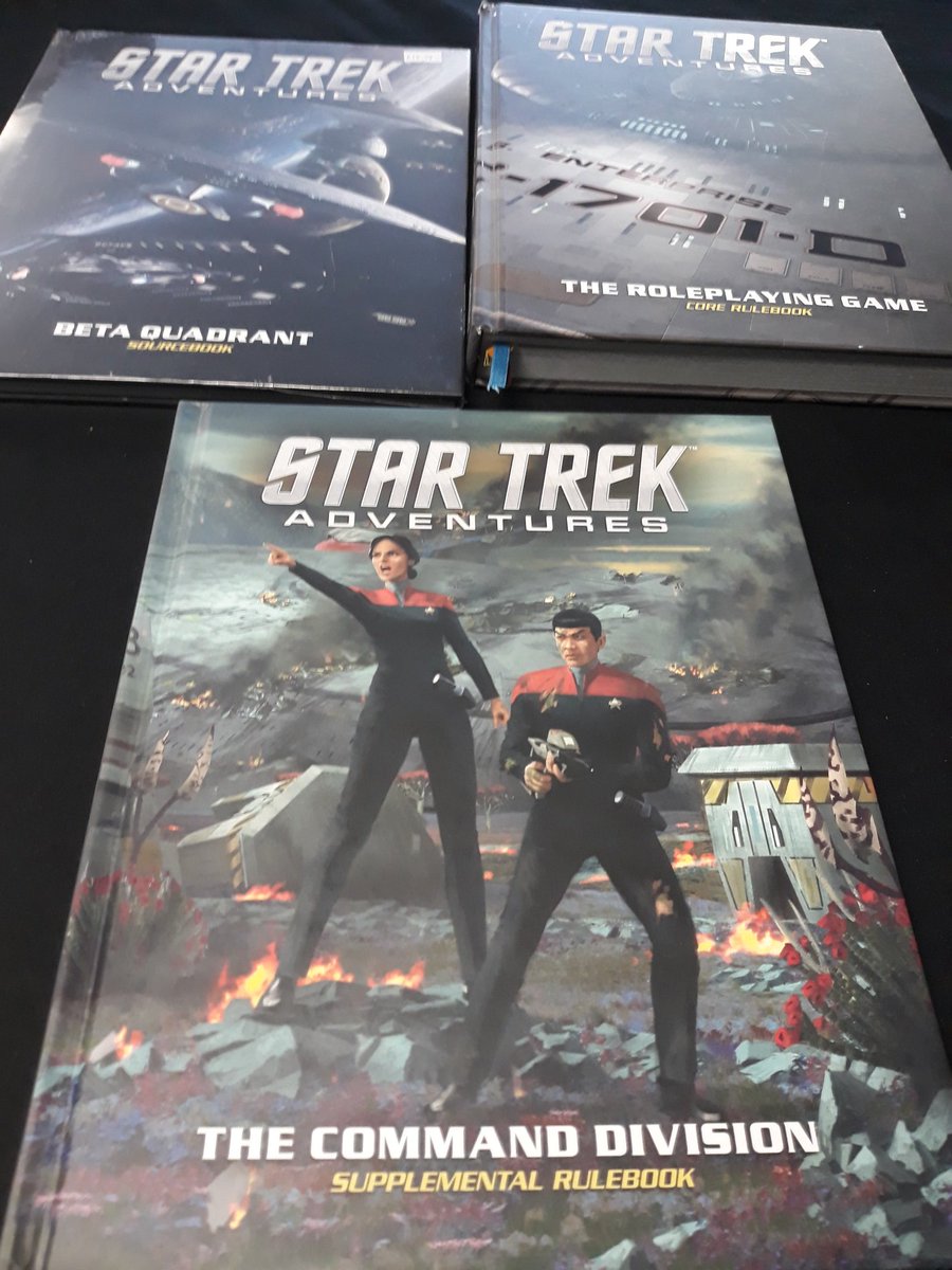 Reinforcements have arrived!
#startrekadventures #inhousegm #workishard @Modiphius