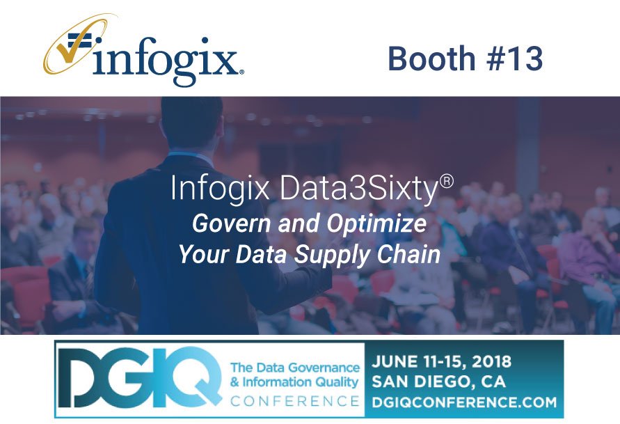 Lavastorm's tweet photo. We're just one week away! Get ready to talk #datagovernance and #dataquality with Infogix at booth number 13! https://t.co/mPky5NPlqi