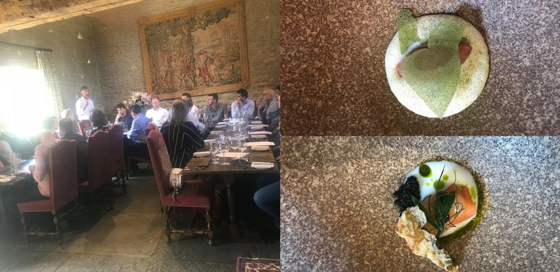 A huge thank you to the brilliant <a href="/KarlMartinChef/">Karl Stephen Martin</a> and his team at <a href="/olddowntonlodge/">Old Downton Lodge</a> for an incredible lunch yesterday. bit.ly/2JajHQm  #chef #chefs #networking