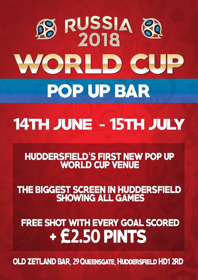 World Cup Pop Up Bar on Twitter "Tomorrow we open from 4pm for the
