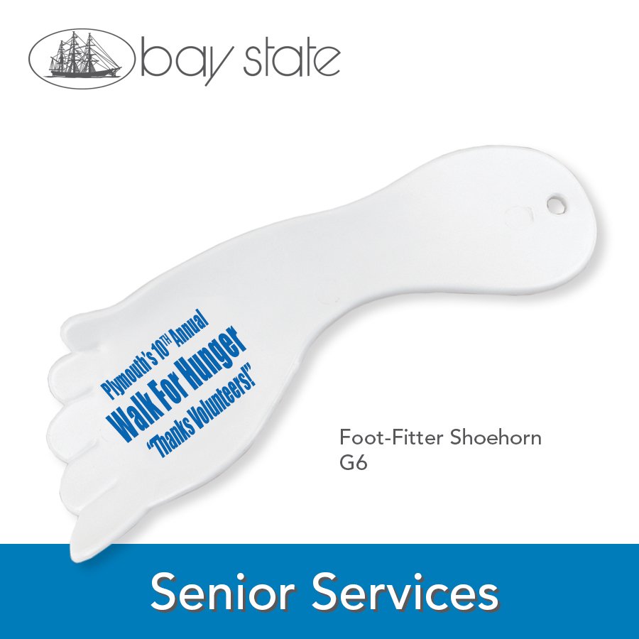 BayStateLine's tweet image. #ProductSpotlight Our Foot-Fitter Shoehorn (G6) made of rugged impact plastic! Find out more at bit.ly/BS-G6 #BayStatePromo #SeniorCare