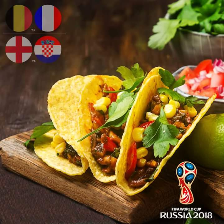 CON TACOS &amp; CHILAQUILES 
Este 10 y 11 de julio a partir de las 12:00 Hrs. hasta que finalice el partido ALL YOU CAN EAT "Buffet de Tacos y Chilaquiles Mexicanos" por Q48.  Y en combo por Q27 adicionales te incluye un litro de cerveza de barril.
#WorldCup