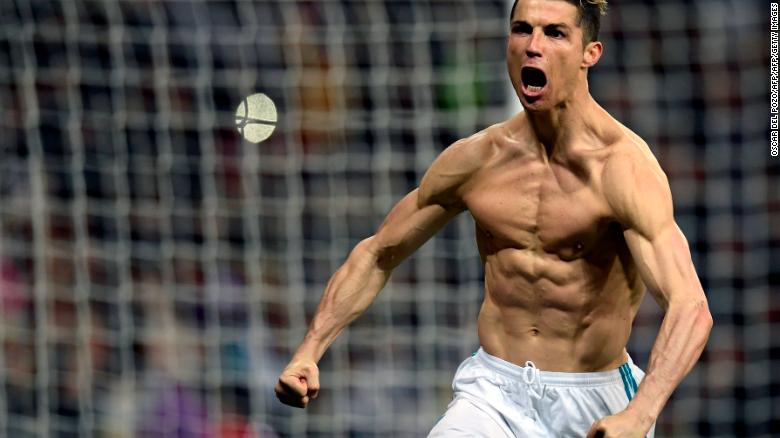 CNN's tweet photo. After nine years, 16 trophies and 451 goals, Cristiano Ronaldo is leaving Real Madrid for Juventus https://t.co/eKLwVkmubT https://t.co/go6NdvC6i0