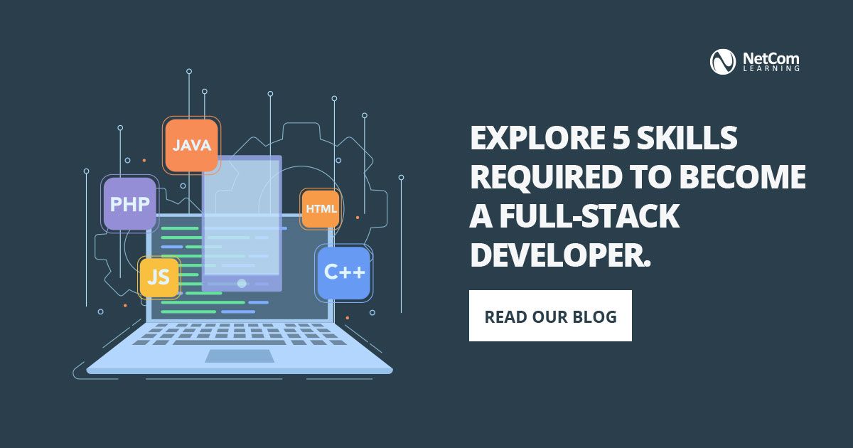NetComLearning's tweet image. Explore 5 Skills required to become a full-stack developer. #developer #StackDeveloper #SoftwareDeveloper #NetComLearning Read our blog here: bit.ly/2L4vPE8