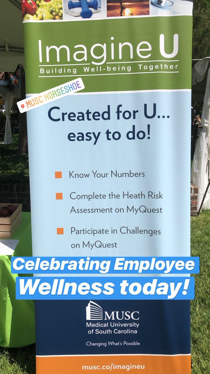 Musc Health On Twitter We Re Celebrating Employee Wellness Today