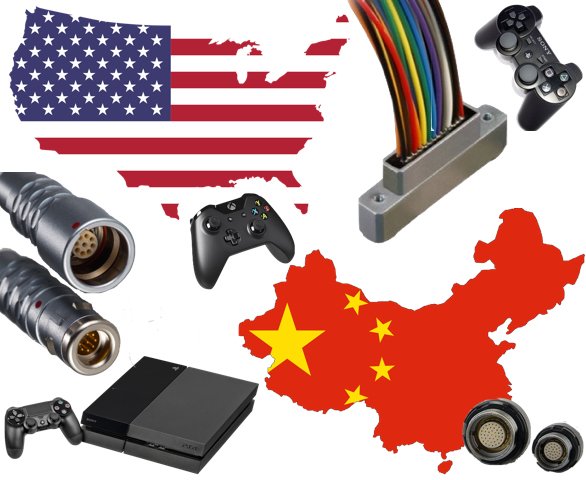 ConnSupplier's tweet photo. This week's #ConsumerElectronics issue https://t.co/TzcAuqskD6 highlights gaming hardware released at #E32018, how tariffs may affect the #interconnect industry, the importance of #CableConnector seals, #WireToBoard connectors, and new-to-market #connectors and #CableAssemblies. https://t.co/KsfxM2rTJ8