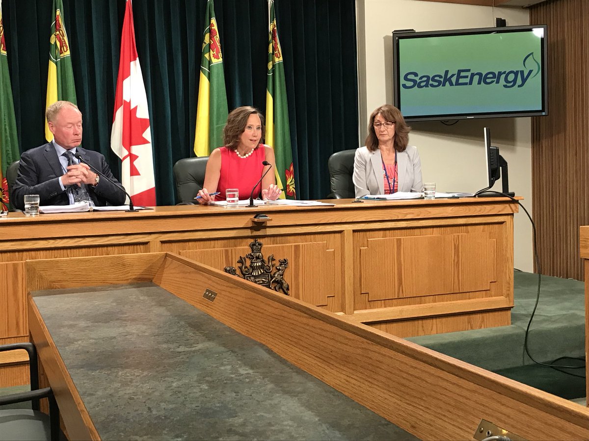 SaskEnergy déclare des dividendes de 39M$ à la province. La province veut demander une baisse des taux pour la livraison aux clients.
#rcsk
