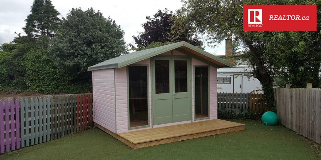 REALTORpointca's tweet photo. Besoin d’un espace juste à vous loin du brouhaha de la maisonnée? Installez un pavillon détente au fond de la cour avec les conseils de @Steph_reno
https://t.co/j9J7RNMXSc
#sheshed #zen #espacezen https://t.co/E8kZA7CQRD