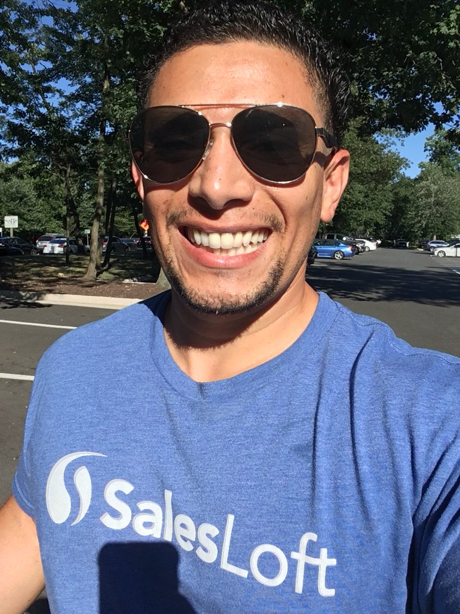 JeffZelaya's tweet photo. Loving my @salesloft tee shirt ☔️ brings back memories of #Rainmaker18 can’t wait till #Rainmaker19 @EricJMartin @b2bkevin https://t.co/RKUG5QdBMj
