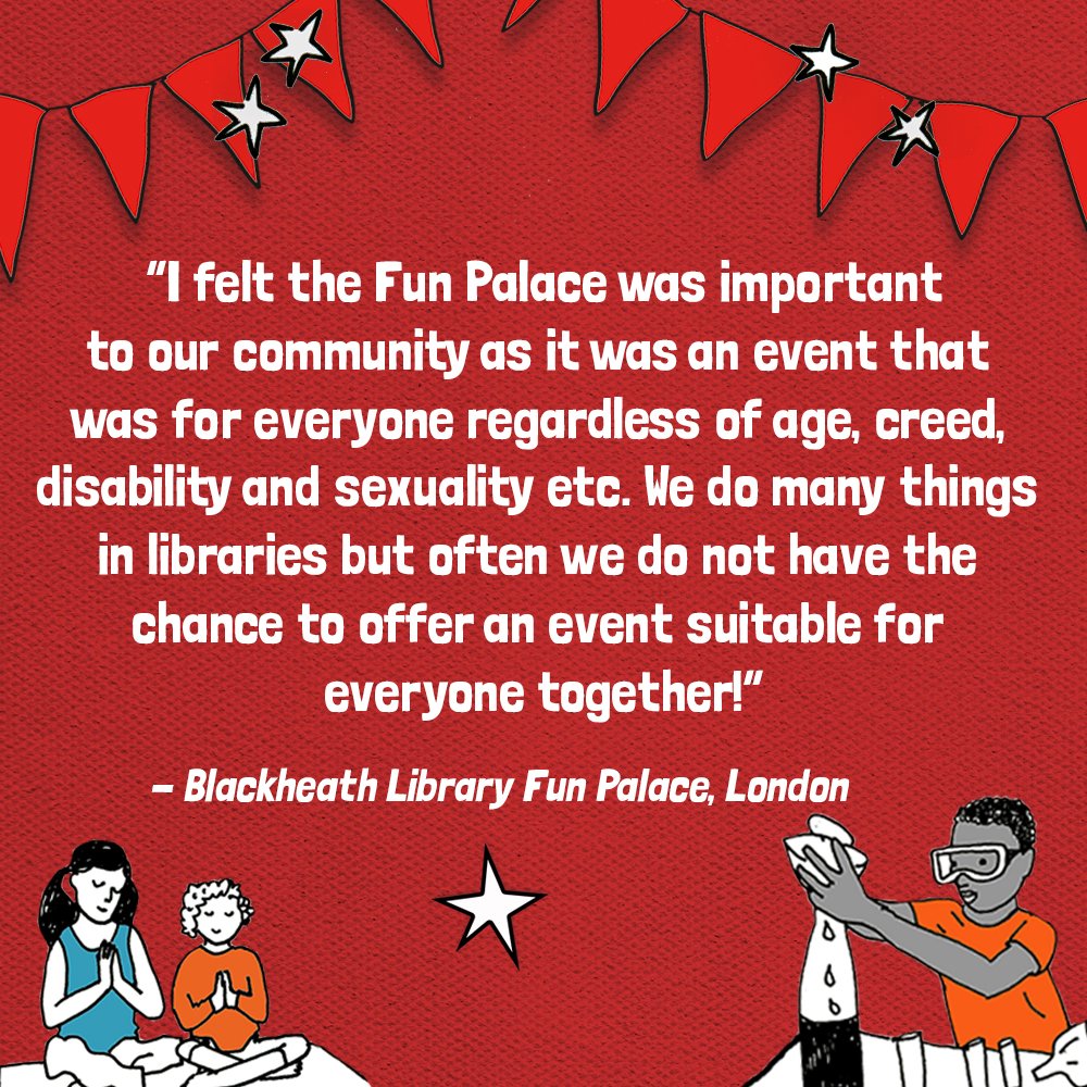 #FunPalaces are fully behind today's #FutureCommunities report: "A powerful community is one where people feel they belong and where everyone can contribute." Each year thousands of people make #FunPalaces by, for and with their local communities. Report: bit.ly/2L7GYnB