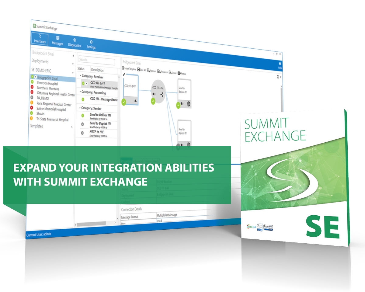 SummitHCare's tweet photo. Congrats to our friends at Twin Lakes .@TLRMC_info, Valley Pres .@vphcares , Uvalde Memorial, United Memorial .@ROCRegional, Doctors .@dchweb, and Roane General .@RoaneGeneral, for upgrading to the latest  #interoperabilityplatform #SummitExchange https://t.co/v4NeMo3Ks4 https://t.co/TWXLelIdo3
