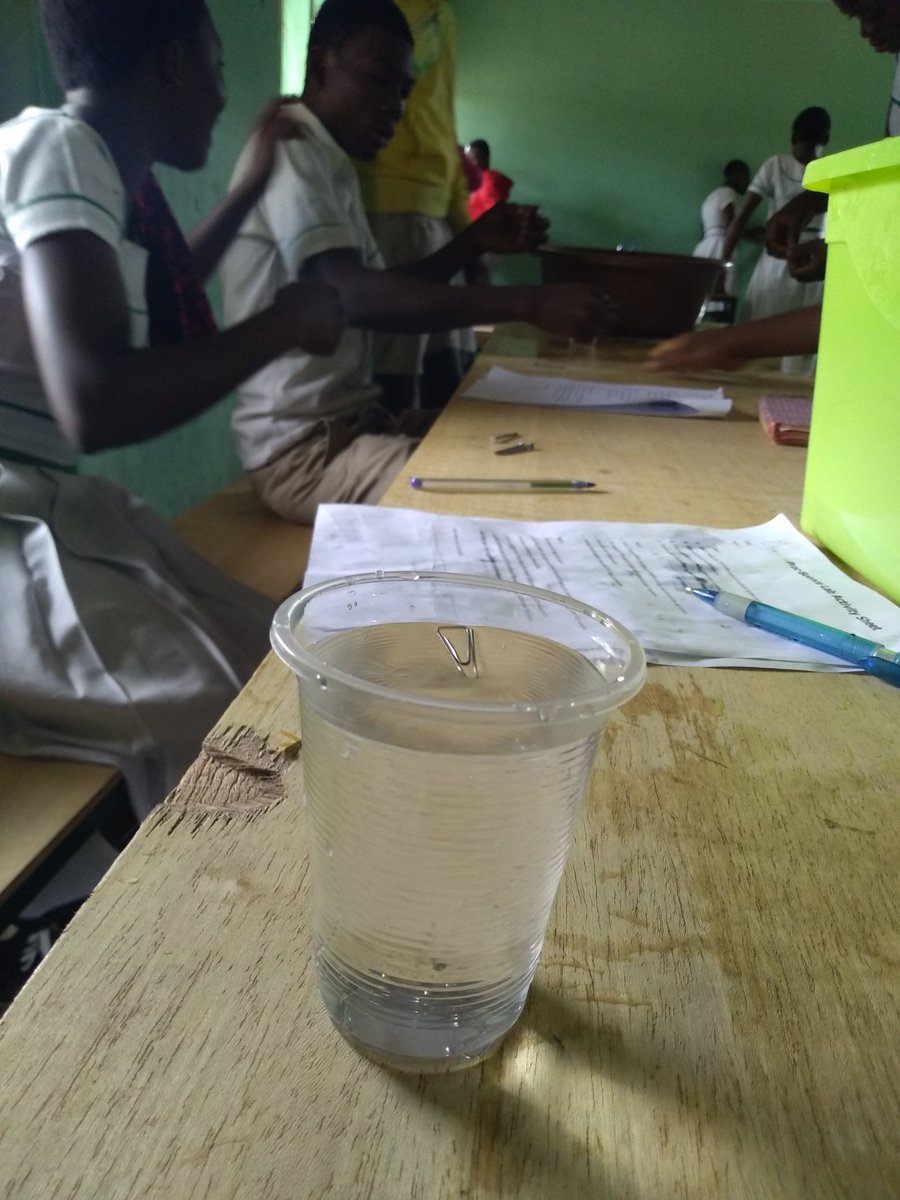 prac_sciencelab's tweet photo. For our last activity for the day, we demonstrated surface tension in water #pracscience #JHS #integratedscience #force #pressure https://t.co/Icrr2nOE8G