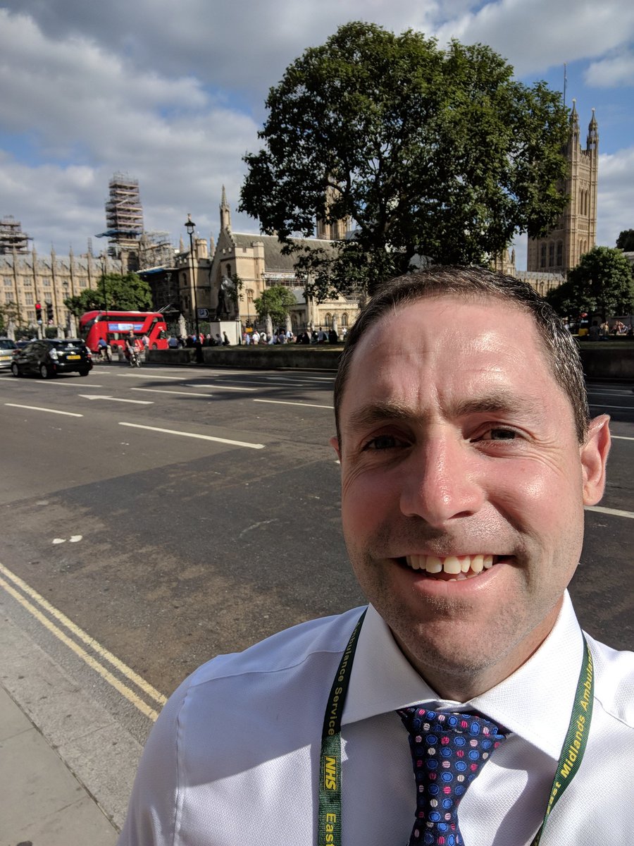 Another great afternoon in London, briefing East Midlands MPs (hosted by @JohnMannMP) on our recruitment and our plans for the future. Thanks for the opportunity and for your questions and feedback. <a href="/EMASNHSTrust/">East Midlands Ambulance Service NHS Trust</a>. With <a href="/EMAS_BenH/">Ben Holdaway</a> and Richard Henderson.