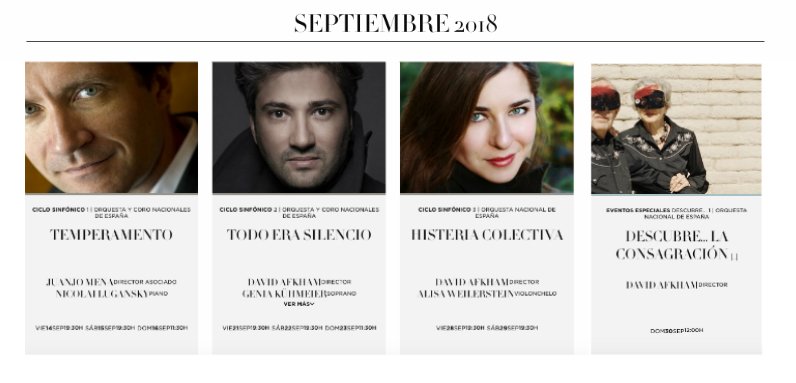 ocnesp's tweet photo. En sept inauguramos #Paroxismos con:
🎹#JuanjoMena #Lugansky / #RACHMANINOV y #RAVEL
🎼#DavidAfkham / #LaCreación de #HAYDN
🎻#DavidAfkham #Weilerstein / #STRAVINSKY, #SHOSTAKOVICH y #RÍOPAREJA
🎼Descubre... La consagración de la primavera de #Stravinsky

https://t.co/vgNNXRr5TV https://t.co/Nyebd2b6Xq