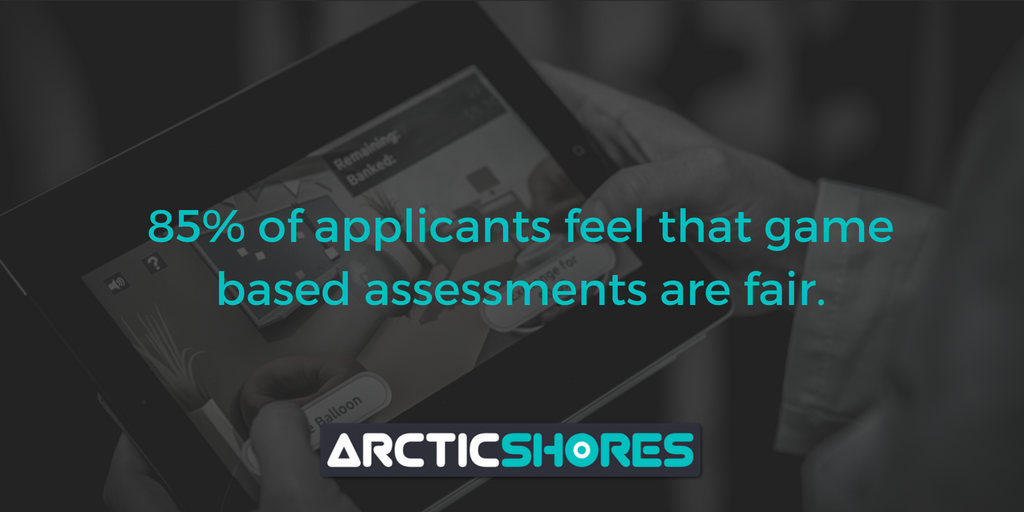 arctic_shores's tweet photo. At today's ISE conference, questions were raised about the issue of face validity - the extent to which a test is subjectively viewed as measuring what it is supposed to. 85% of candidates thought that our game based assessments were a fair measure of assessment. https://t.co/WpoIHathTh