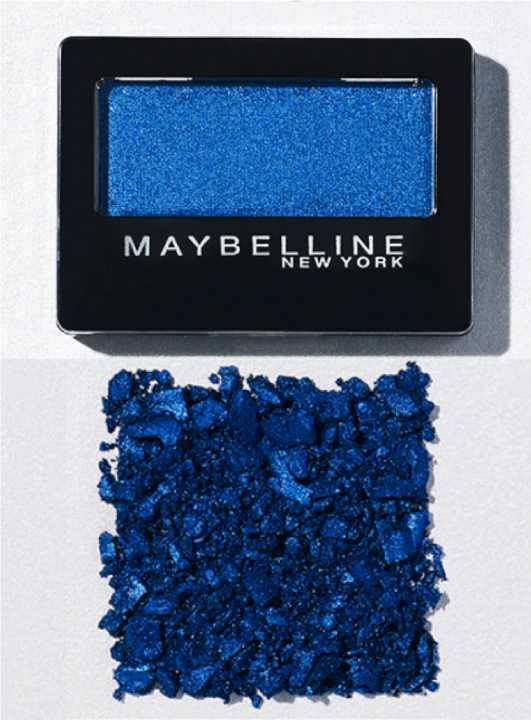 Maybelline's tweet photo. Looking to rock a bold look this summer? Coat your lids with a royal blue shade, like our #expertwear eye shadow in 'acid rain.' But first, prep your eyelids by applying our #masterprime eyeshadow primer for long-lasting color and you're good-to-go! #TipTuesday https://t.co/Ee9Q0AOzgU