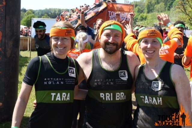 Big shout out and thank you to Tara and team who took on the epic challenge of Tough Mudder and raised over £600. 👏 Having recently been a bone marrow donor, Tara wanted to help even more and raise money and awareness. Amazing! You're a #TeamAN hero! 🙌#Lifesaver