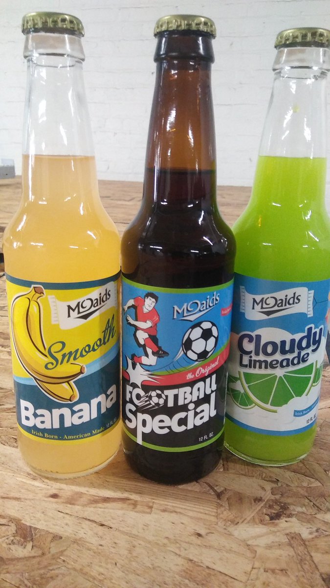 Really proud day as we pick up the first of our American bottled drinks. Been a long time coming! These are made to our original recipe from the 1960s using only cane sugar. Hopefully you'll start to see them around stores in NYC #IrishBornAmericanMade